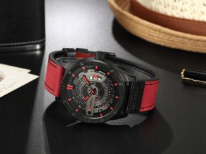 Zegarek Curren ZEGAREK MĘSKI CURREN KLASYCZNY ELEGANCKI DATOWNIK 5 KOLORÓW NA PASKU 6