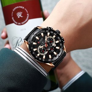 Zegarek Curren ZEGAREK MĘSKI CURREN KLASYCZNY ELEGANCKI CHRONOGRAF DATOWNIK 5 KOLORÓW 14