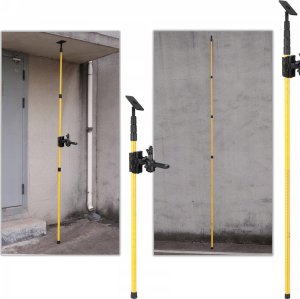 Deko STATYW ROZPOROWY TYCZKA DO LASERA POZIOMICY 285 CM +ADAPTER DO SKOSÓW DEKO 3