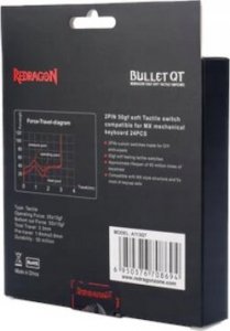 Redragon A113 QT Bullet Keycaps (A113QT) 10