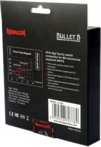 Redragon A113 B Bullet Keycaps (A113B) 8