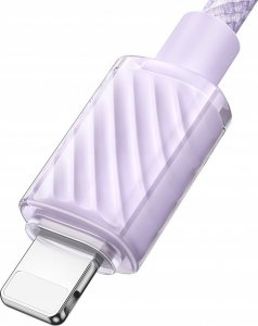 Ładowarka Mcdodo MCDODO ŁADOWARKA KABEL USB-C LIGHTNING DO IPHONE 12 13 14 PRO 1M FIOLETOWY 2