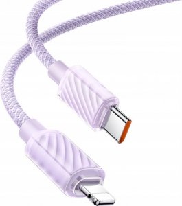 Ładowarka Mcdodo MCDODO ŁADOWARKA KABEL USB-C LIGHTNING DO IPHONE 12 13 14 PRO 1M FIOLETOWY 3
