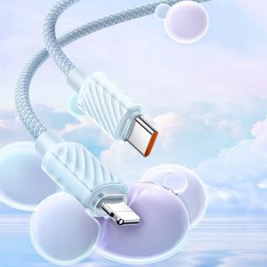 Ładowarka Mcdodo MCDODO ŁADOWARKA KABEL USB-C LIGHTNING DO IPHONE 12 13 14 PRO 1M NIEBIESKI 2