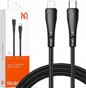 Ładowarka Mcdodo MCDODO KABEL USB-C LIGHTNING SZYBKIE ŁADOWANIE 36W 1M DO IPHONE 11 12 13 14 1