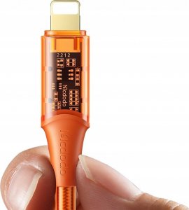 Kabel USB Mcdodo USB-C - Lightning 1 m Pomarańczowy 4