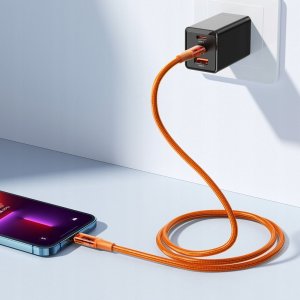 Kabel USB Mcdodo USB-C - Lightning 1 m Pomarańczowy 6