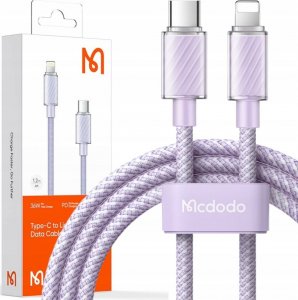 Kabel USB Mcdodo USB-C - Lightning 2 m Fioletowy (CA-3665) 1