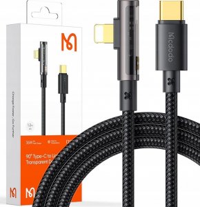 Kabel USB Mcdodo USB-C - Lightning 1 m Czarny 1