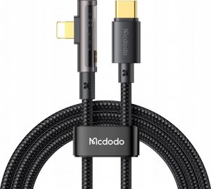 Kabel USB Mcdodo USB-C - Lightning 1 m Czarny 2