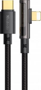 Kabel USB Mcdodo USB-C - Lightning 1 m Czarny 5