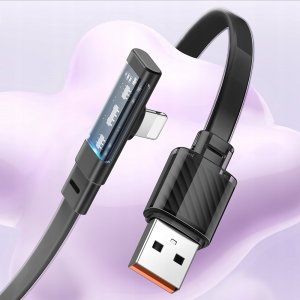 Kabel USB Mcdodo USB-A - Lightning 1 m Czarny (CA-3410) 7
