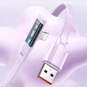 Kabel USB Mcdodo USB-A - Lightning 2 m Fioletowy (CA-3414) 2