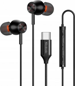 Słuchawki Mcdodo MCDODO SŁUCHAWKI Z MIKROFONEM DOKANAŁOWE USB-C DAC, CZARNE 14