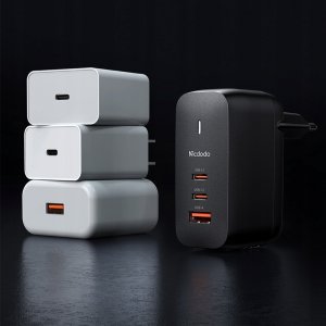 Ładowarka Mcdodo UNIWERSALNA ŁADOWARKA DO TELEFONU, LAPTOPA, GAN 3.0, USB-C, PD, USB-A, 65W, MCDODO 11