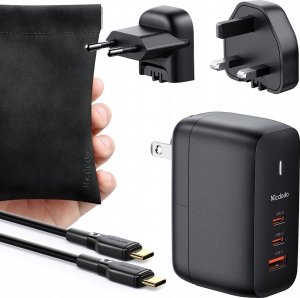 Ładowarka Mcdodo UNIWERSALNA ŁADOWARKA DO TELEFONU, LAPTOPA, GAN 3.0, USB-C, PD, USB-A, 65W, MCDODO 15