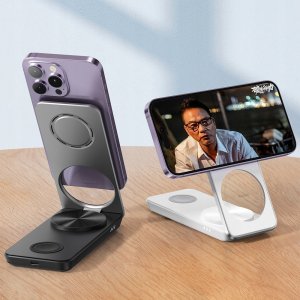 Ładowarka Mcdodo STACJA DOKUJĄCA 3W1 QI DO IPHONE, AIRPODS, WATCH, BIAŁA, MCDODO 13