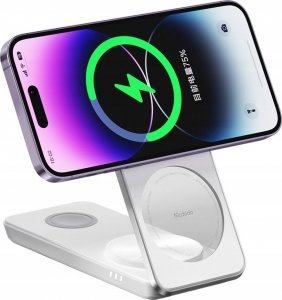 Ładowarka Mcdodo STACJA DOKUJĄCA 3W1 QI DO IPHONE, AIRPODS, WATCH, BIAŁA, MCDODO 5