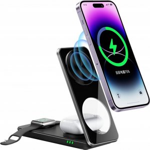 Ładowarka Mcdodo STACJA DOKUJĄCA 3W1 QI DO IPHONE, AIRPODS, WATCH, BIAŁA, MCDODO 6