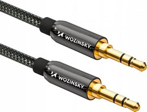 Kabel Wozinsky Jack 3.5mm - Jack 3.5mm 3m czarny (5907769307430) 9