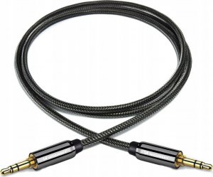 Kabel Wozinsky Jack 3.5mm - Jack 3.5mm 1.5m czarny (5907769307454) 4