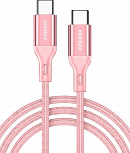 Kabel USB Innostyle USB-C - USB-C 2 m Różowy 12