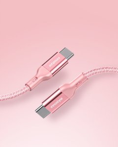Kabel USB Innostyle USB-C - USB-C 2 m Różowy 8