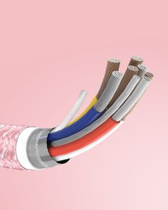 Kabel USB Innostyle USB-C - USB-C 2 m Różowy 9
