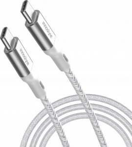 Kabel USB Innostyle USB-C - USB-C 2 m Srebrny 12