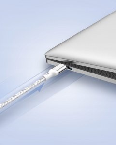 Kabel USB Innostyle USB-C - USB-C 2 m Srebrny 5