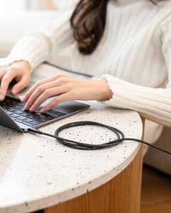 Kabel USB Innostyle USB-C - USB-C 2 m Czarny 4