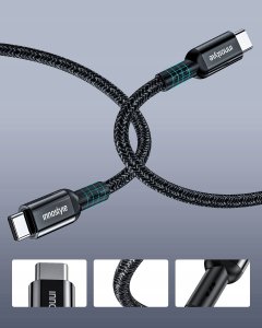 Kabel USB Innostyle USB-C - USB-C 2 m Czarny 7