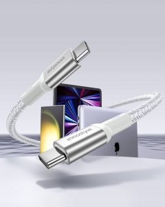 Kabel USB Innostyle USB-C - USB-C 2 m Srebrny 9