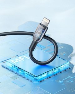 Kabel USB Innostyle USB-C - Lightning 1 m Czarny 6