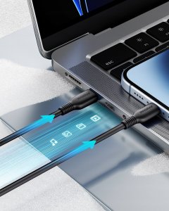 Kabel USB Innostyle USB-C - Lightning 1 m Czarny 7