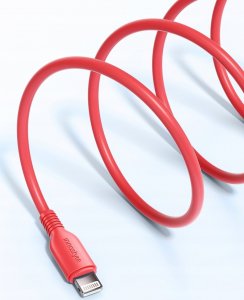 Kabel USB Innostyle USB-C - Lightning 1 m Czerwony 9