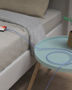 Kabel USB Innostyle USB-C - Lightning 1 m Niebieski 11