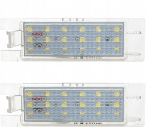 AutoTune ZESTAW LAMPEK LED DO TABLICY REJESTRACYJNEJ, AUTOTUNE, DO OPEL VECTRA C SEDAN, TIGRA B TWINTOP, ASTRA III H, ASTRA IV J, CORSA C, CORSA D, INSIGNIA, ZAFIRA B 1