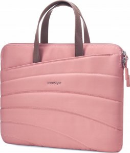 Torba Innostyle INNOSTYLE DAMSKA TORBA NA LAPTOPA 14" WODOODPORNA CARRYLITE SLIM RÓŻOWA 11