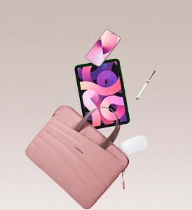 Torba Innostyle INNOSTYLE DAMSKA TORBA NA LAPTOPA 14" WODOODPORNA CARRYLITE SLIM RÓŻOWA 7