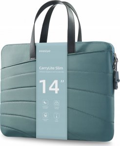 Torba Innostyle INNOSTYLE DAMSKA TORBA NA LAPTOPA 14" WODOODPORNA CARRYLITE SLIM ZIELONA 13