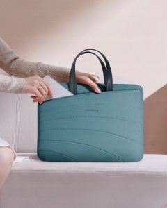 Torba Innostyle INNOSTYLE DAMSKA TORBA NA LAPTOPA 14" WODOODPORNA CARRYLITE SLIM ZIELONA 2