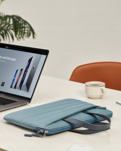 Torba Innostyle INNOSTYLE DAMSKA TORBA NA LAPTOPA 14" WODOODPORNA CARRYLITE SLIM ZIELONA 3