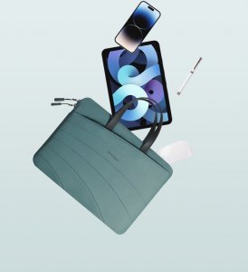 Torba Innostyle INNOSTYLE DAMSKA TORBA NA LAPTOPA 14" WODOODPORNA CARRYLITE SLIM ZIELONA 5