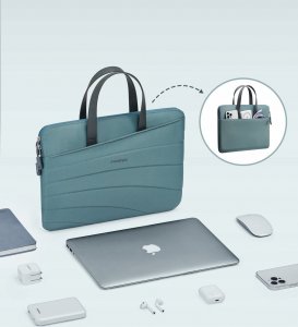 Torba Innostyle INNOSTYLE DAMSKA TORBA NA LAPTOPA 14" WODOODPORNA CARRYLITE SLIM ZIELONA 6