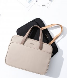 Torba Innostyle INNOSTYLE DAMSKA TORBA NA LAPTOPA 14" WODOODPORNA OMNIPROTECT PRO BEŻOWA 4