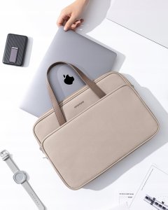 Torba Innostyle INNOSTYLE DAMSKA TORBA NA LAPTOPA 14" WODOODPORNA OMNIPROTECT PRO BEŻOWA 8