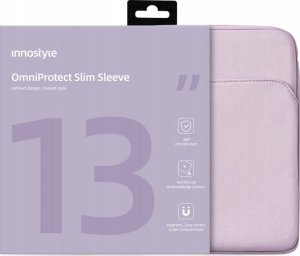 Torba Innostyle INNOSTYLE TORBA NA LAPTOPA 13" WODOODPORNA ETUI OMNIPROTECT SLIM FIOLETOWA 1