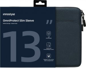 Etui Innostyle INNOSTYLE TORBA NA LAPTOPA 13" WODOODPORNA ETUI OMNIPROTECT SLIM NIEBIESKA 16