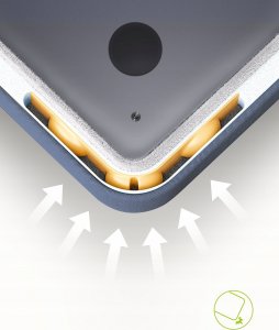 Etui Innostyle INNOSTYLE TORBA NA LAPTOPA 13" WODOODPORNA ETUI OMNIPROTECT SLIM NIEBIESKA 6